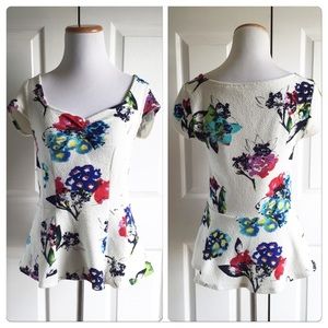Anthropologie Mignon Peplum